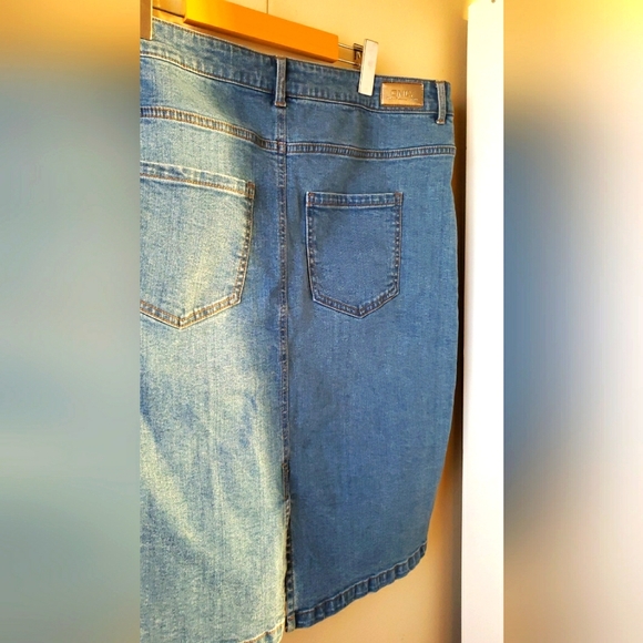 ONLY denim skirt Sz 2XL - Picture 7 of 11